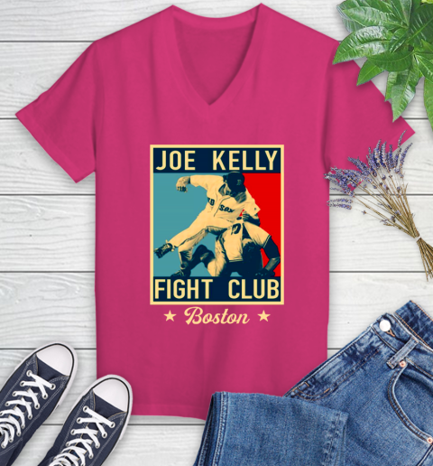 Another Joe Kelly fight club vintage Women's V-Neck T-Shirt 9
