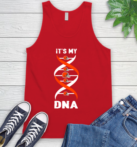 Cleveland Browns NFL Football It's My DNA Sports Tank Top - Image 6