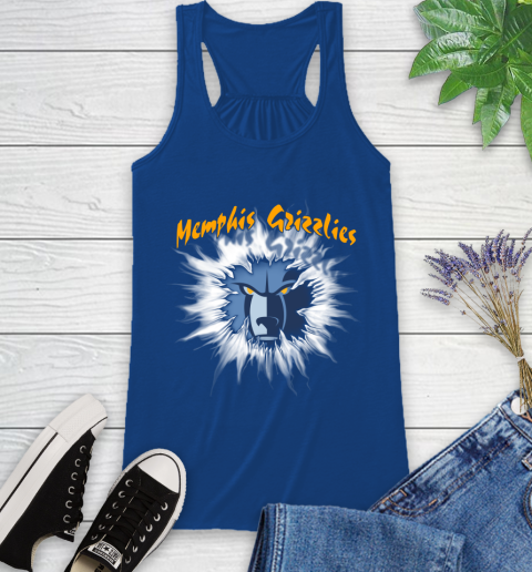 Memphis Grizzlies NBA Basketball Rip Sports Racerback Tank 8