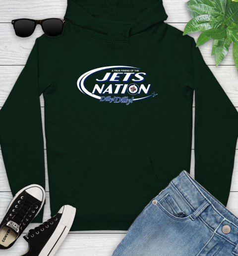 NHL A True Friend Of The Winnipeg Jets Dilly Dilly Hockey Sports Youth Hoodie 14