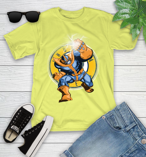 Indiana Pacers NBA Basketball Thanos Avengers Infinity War Marvel Youth T-Shirt 10