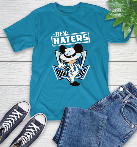 NBA Hey Haters Mickey Basketball Sports Dallas Mavericks T-Shirt 9