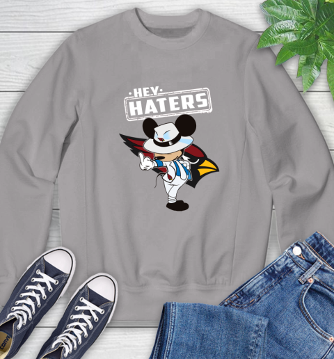 NFL Hey Haters Mickey Football Sports Arizona Cardinals Sweatshirt 5