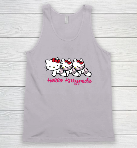 Hello Kittypede The Human Centipede Tank Top 2