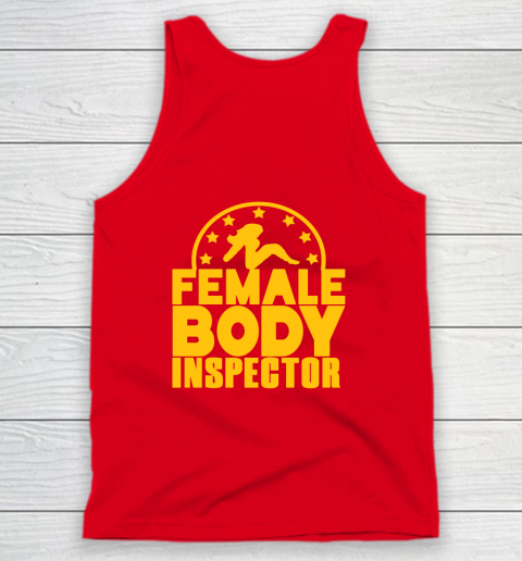 Female Body Inspector Cobra Kai Tank Top 9