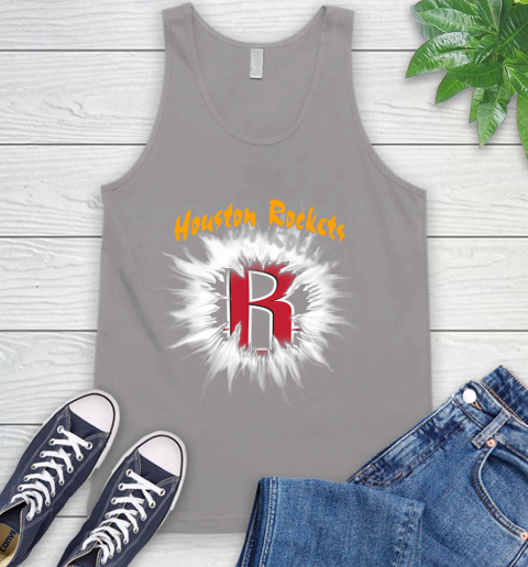 Houston Rockets NBA Basketball Rip Sports Tank Top 3