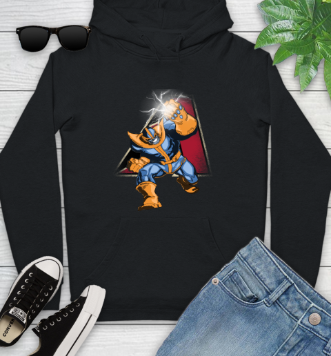 Arizona Diamondbacks MLB Baseball Thanos Avengers Infinity War Marvel Youth Hoodie