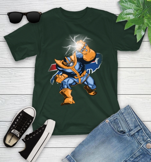 Buffalo Bills NFL Football Thanos Avengers Infinity War Marvel Youth T-Shirt 5