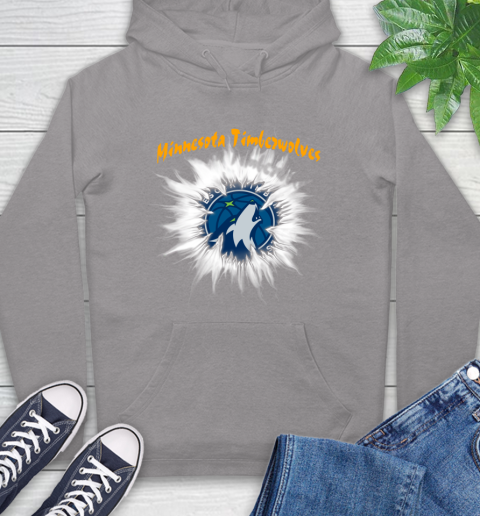 Minnesota Timberwolves NBA Basketball Rip Sports Hoodie 6
