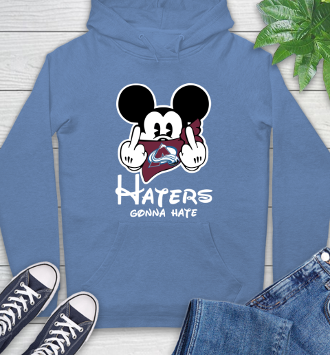 NHL Colorado Avalanche Haters Gonna Hate Mickey Mouse Disney Hockey T Shirt Hoodie 11