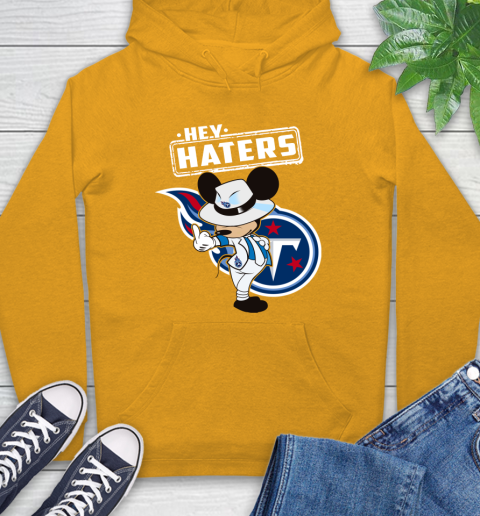 NFL Hey Haters Mickey Football Sports Tennessee Titans Hoodie 2