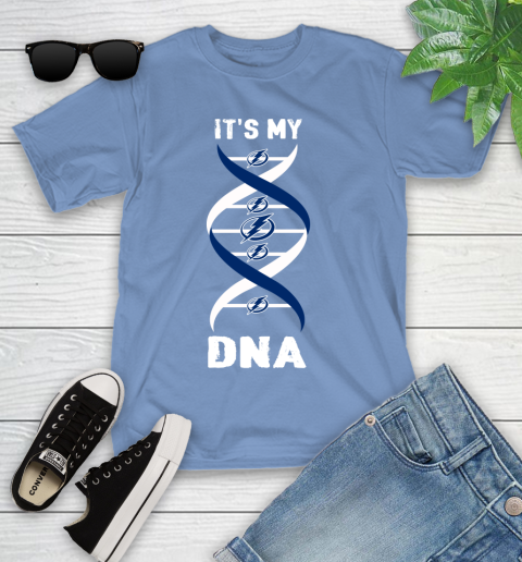 Tampa Bay Lightning NHL Hockey It's My DNA Sports Youth T-Shirt 15