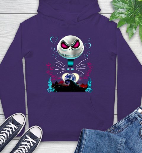 NBA Minnesota Timberwolves Jack Skellington Sally The Nightmare Before Christmas Basketball Sports 000 Hoodie