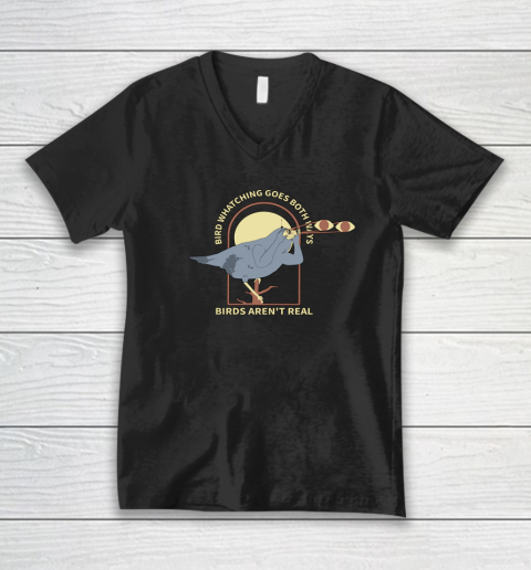 Birds Aren't Real V-Neck T-Shirt