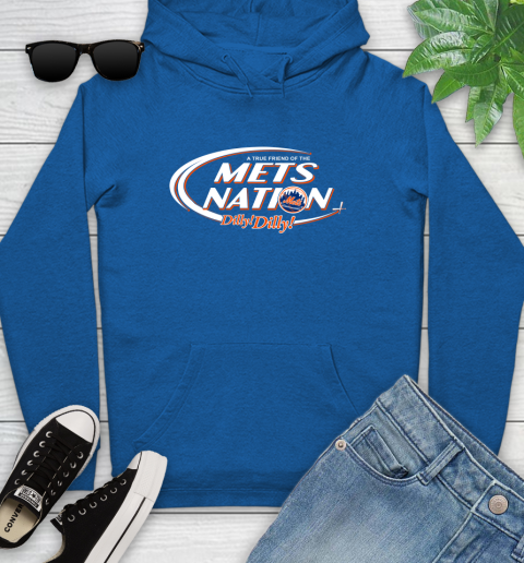 MLB A True Friend Of The New York Mets Dilly Dilly Baseball Sports Youth Hoodie 11