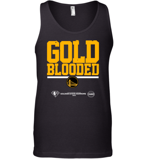 Gold Blooded Mantra 2022 Nba Golden State Warriors Playoffs Tank Top