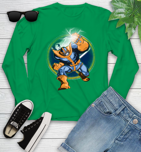 Buffalo Sabres NHL Hockey Thanos Avengers Infinity War Marvel Youth Long Sleeve 7