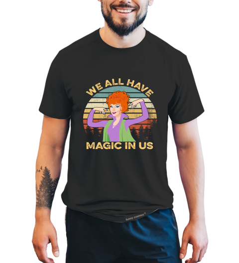 Bewitched Vintage T Shirt, We All Have Magic In Us Tshirt, Endora T Shirt, Halloween Gifts