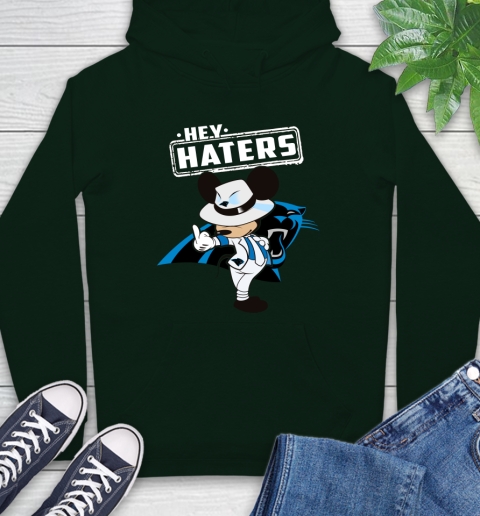 NFL Hey Haters Mickey Football Sports Carolina Panthers Hoodie 12