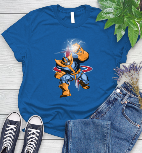 Houston Rockets NBA Basketball Thanos Avengers Infinity War Marvel Women's T-Shirt 12