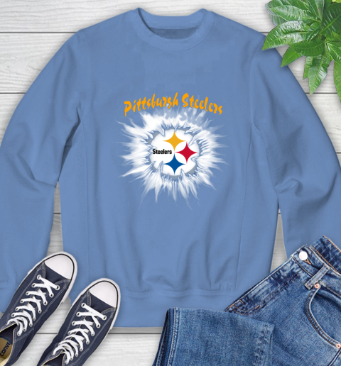Pittsburgh Steelers NFL Football Adoring Fan Rip Sports Sweatshirt 11