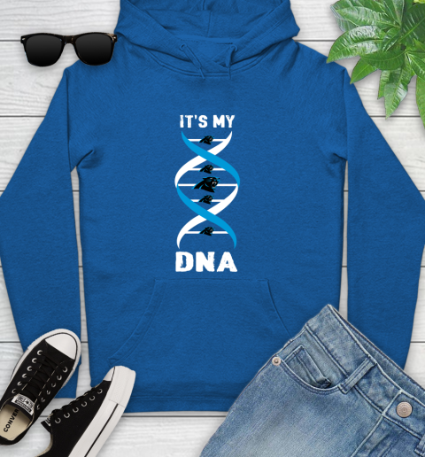 Carolina Panthers NFL Football It's My DNA Sports Youth Hoodie 11