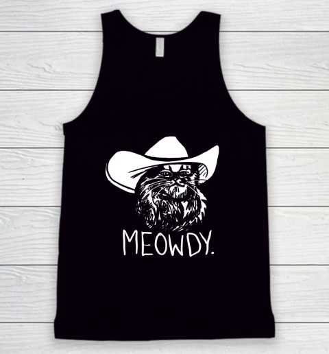 Meowdy Texas Cat Meme Tank Top
