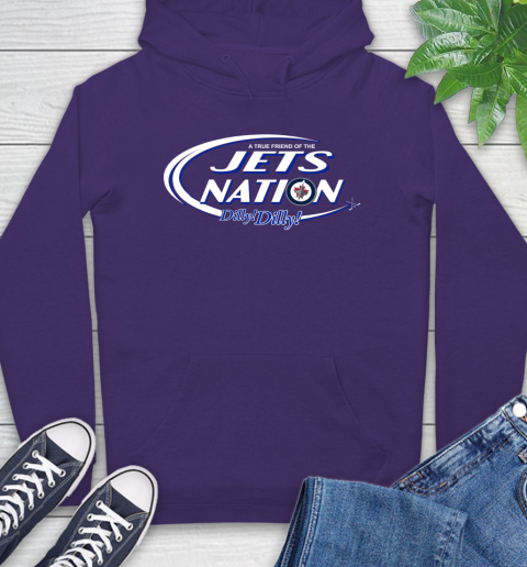 NHL A True Friend Of The Winnipeg Jets Dilly Dilly Hockey Sports Hoodie 5