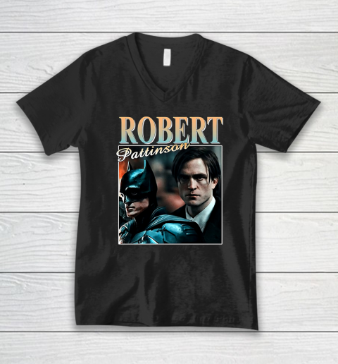 Robert Pattinson Shirt The Batman 2022 V-Neck T-Shirt