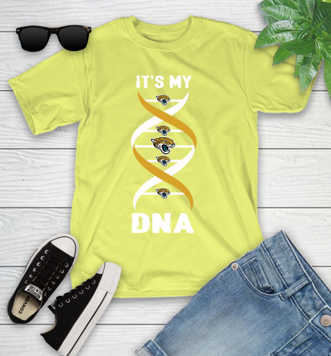 Jacksonville Jaguars NFL Football It's My DNA Sports Youth T-Shirt 10