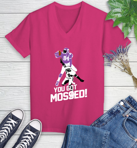 You Got Mossed Women's V-Neck T-Shirt 9
