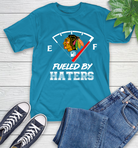 Chicago Blackhawks NHL Hockey Fueled By Haters Sports T-Shirt 9