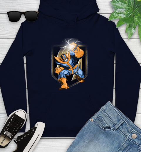 Vegas Golden Knights NHL Hockey Thanos Avengers Infinity War Marvel Youth Hoodie 3