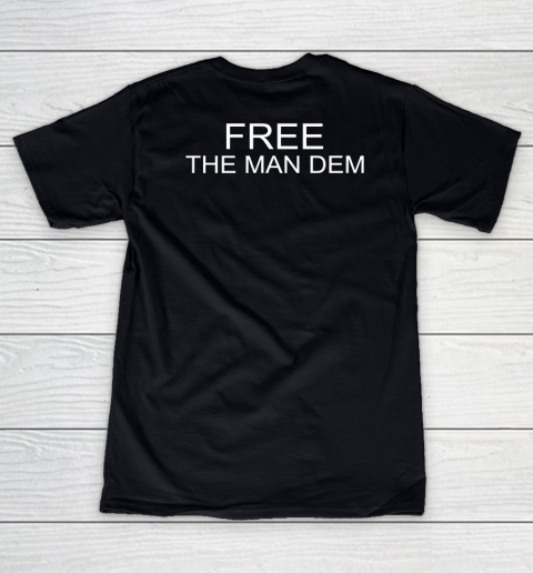 Free The Mandem Women's V-Neck T-Shirt