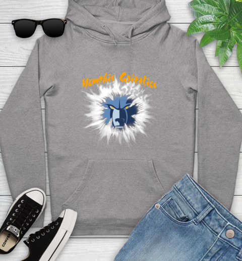 Memphis Grizzlies NBA Basketball Rip Sports Youth Hoodie 6