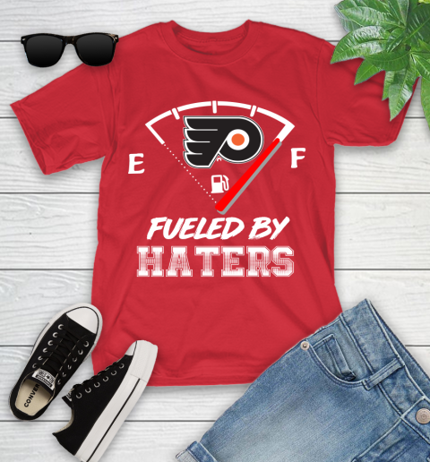 Philadelphia Flyers NHL Hockey Fueled By Haters Sports Youth T-Shirt 13