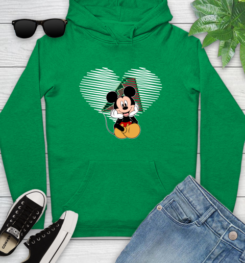 MLB Arizona Diamondbacks The Heart Mickey Mouse Disney Baseball T Shirt_000 Youth Hoodie 9