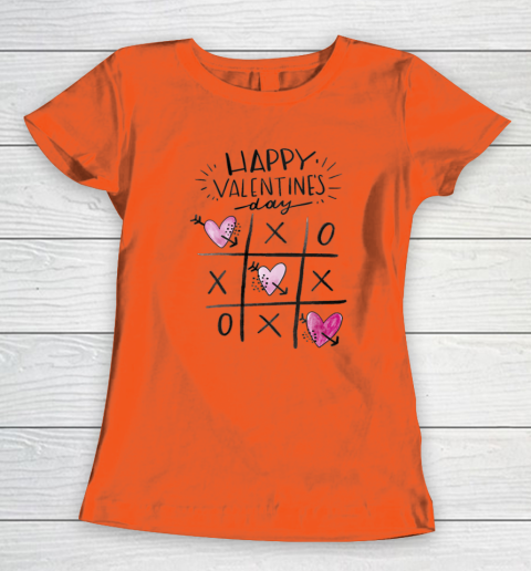 Love Happy Valentine Day Heart Lovers Couples Gifts Pajamas Women's T-Shirt 2