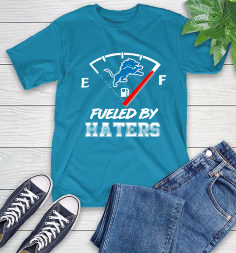 Detroit Lions NFL Football Fueled By Haters Sports T-Shirt 9