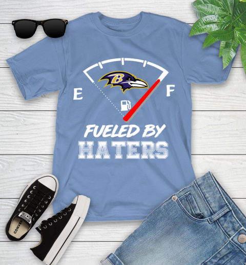 Baltimore Ravens NFL Football Fueled By Haters Sports Youth T-Shirt 16 Baltimore Ravens NFL Football Fueled By Haters Sports Youth T-Shirt - Image 16