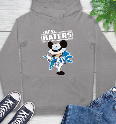 NFL Hey Haters Mickey Football Sports Detroit Lions Hoodie 6