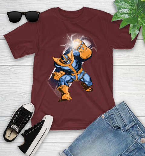 Seattle Seahawks NFL Football Thanos Avengers Infinity War Marvel Youth T-Shirt 14
