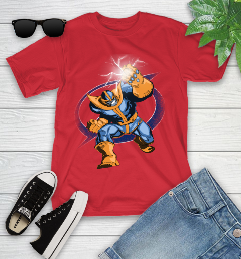 Tampa Bay Lightning NHL Hockey Thanos Avengers Infinity War Marvel Youth T-Shirt 13