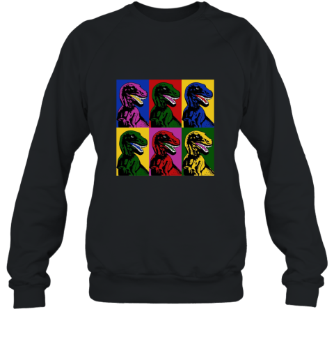 Dinosaur Pop Art T Shirt T Rex Shirt Sweatshirt