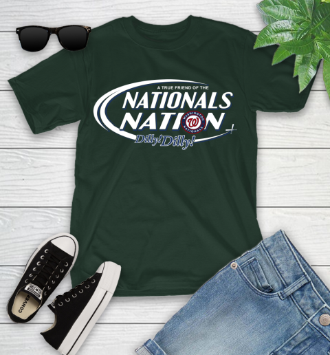 MLB A True Friend Of The Washington Nationals Dilly Dilly Baseball Sports Youth T-Shirt 5