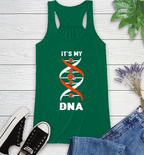 Cleveland Browns NFL Football It's My DNA Sports Racerback Tank 6