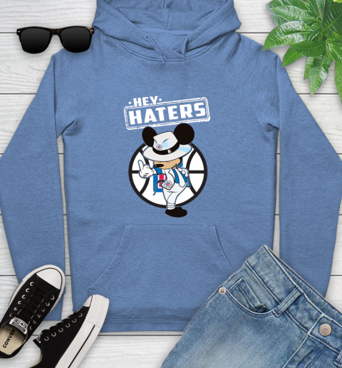 NBA Hey Haters Mickey Basketball Sports Los Angeles Clippers Youth Hoodie 13
