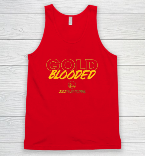 Warriors Gold Blooded Tank Top 4