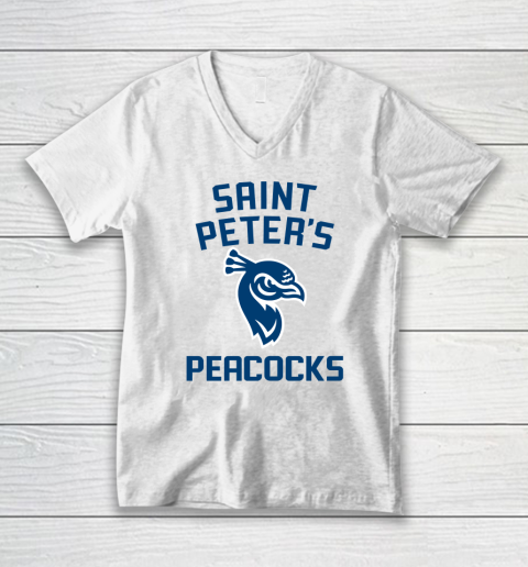 St Peters Peacocks V-Neck T-Shirt