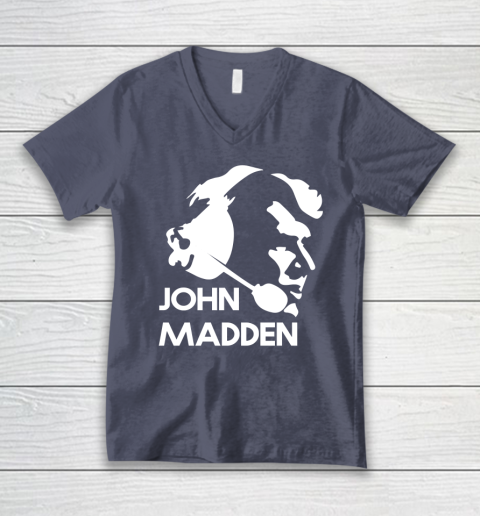 John Madden Shirt V-Neck T-Shirt 12